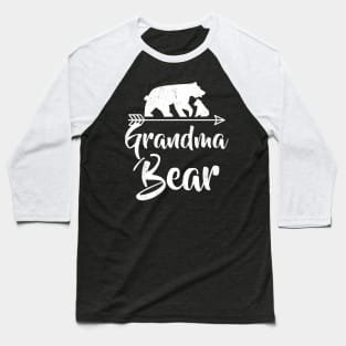 Grandma Bear T Shirt Best Gift Mothers Fathers Day Baseball T-Shirt